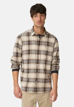 Camel Active Kauluspaidat|Kaikki Paidat>miesten flanellipaita STRETCH FLANNEL LS SHIRT LOS,