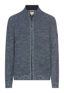 Camel Active Neuletakit|Kaikki Neuleet>miesten neuletakki, KNIT JACKET Harmaa Kuosi