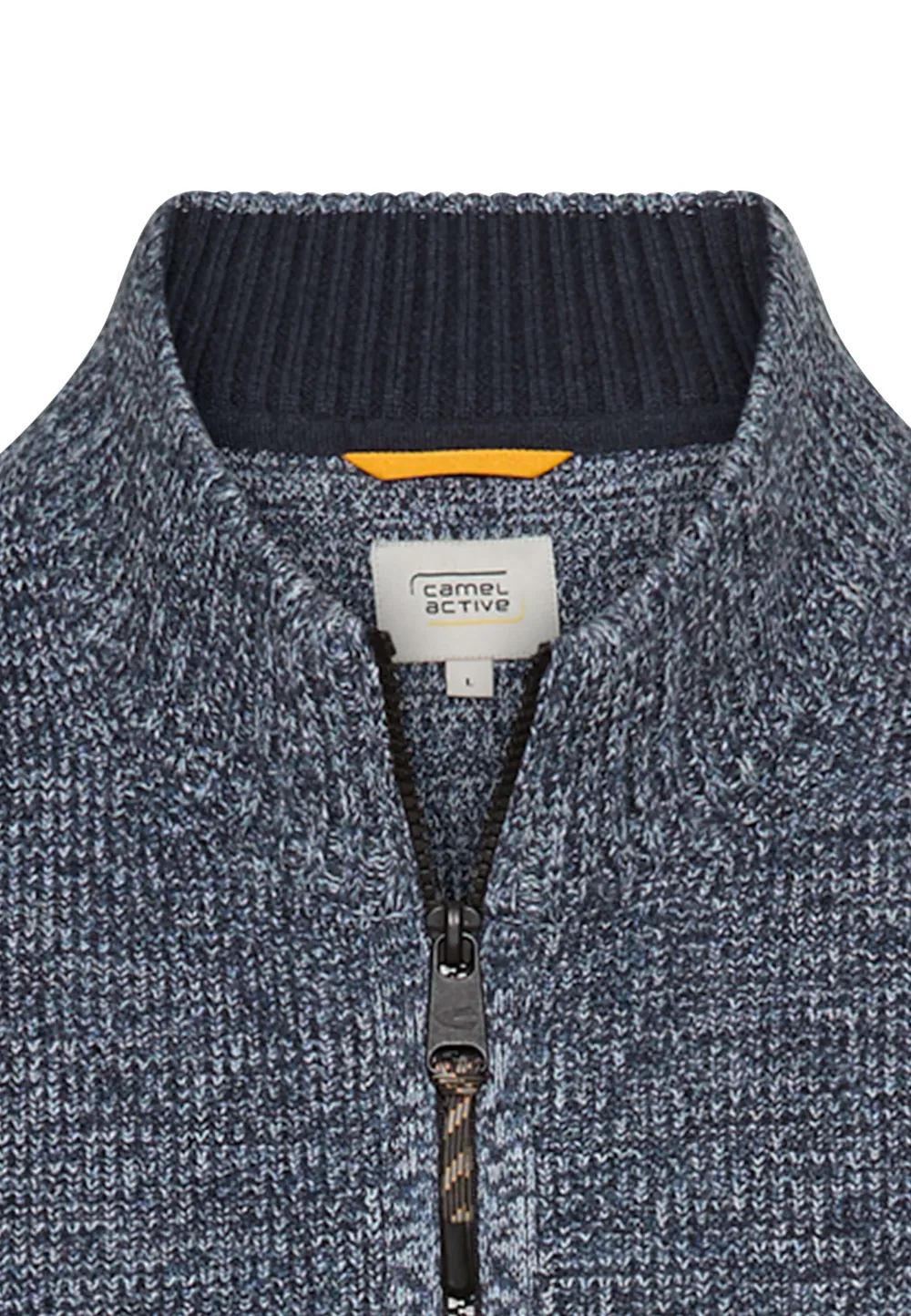 Camel Active Neuletakit|Kaikki Neuleet>miesten neuletakki, KNIT JACKET Harmaa Kuosi