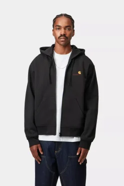 Carhartt Hupparit|Kaikki Paidat>miesten huppari Hooded American Script Jacket,