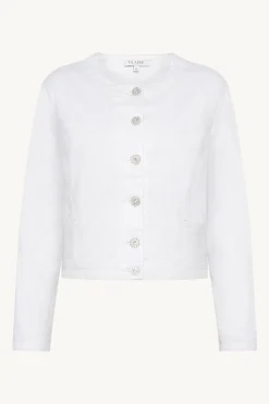 Claire Kevättakit|Farkkutakit>naisten farkkutakki, ELDA WHITE