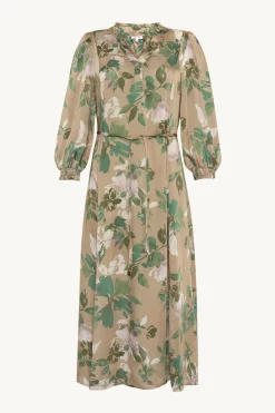 Claire Mekot|Kaikki Mekot Ja Hameet>naisten mekko, DAGMARA DRESS Ruskea Kuosi