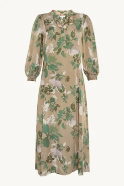 Claire Mekot|Kaikki Mekot Ja Hameet>naisten mekko, DAGMARA DRESS Ruskea Kuosi