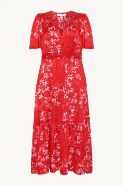 Claire Mekot|Kaikki Mekot Ja Hameet>naisten mekko, DILANI DRESS Punainen Kuosi