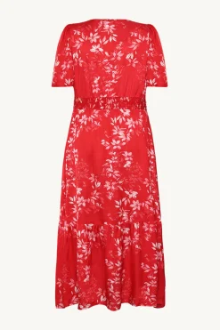 Claire Mekot|Kaikki Mekot Ja Hameet>naisten mekko, DILANI DRESS Punainen Kuosi