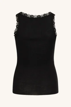 Claire Topit|Kaikki Paidat>naisten toppi, ANGELA TOP Musta