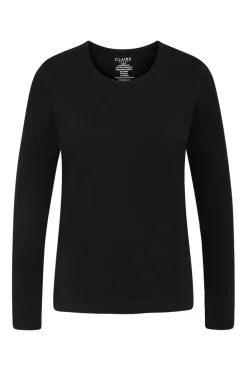 Claire Pitkähihaiset Paidat|Kaikki Paidat>naisten trikoopaita, AMY LS Musta