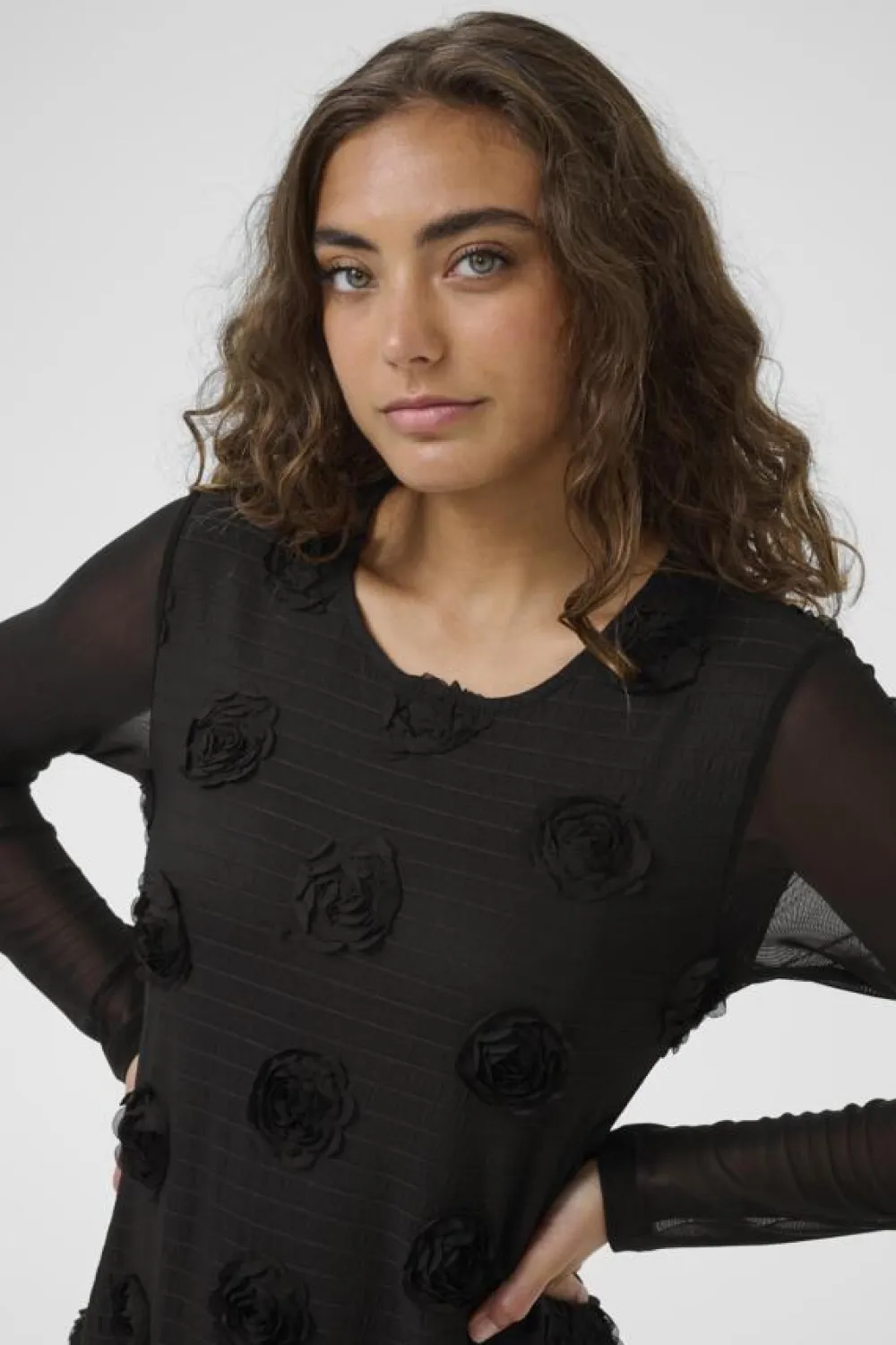 Culture Mekot|Kaikki Mekot Ja Hameet>Mascha Mesh Dress, musta