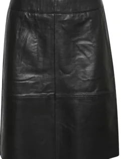Culture Hameet|Kaikki Mekot Ja Hameet>Naisten Hame, CUBERTA LEATHER SKIRT