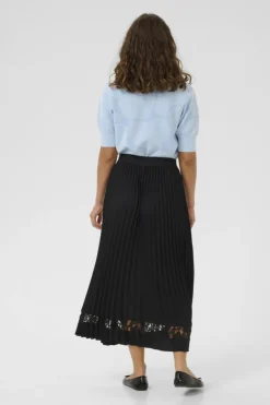 Culture Hameet|Kaikki Mekot Ja Hameet>naisten hame CUSIGGY BETTY LACE SKIRT, musta