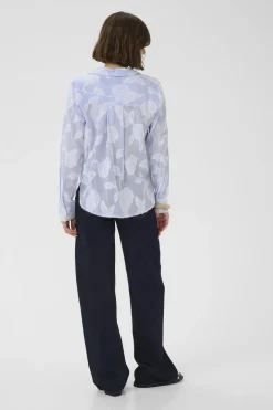 Culture Paitapuserot|Kaikki Paidat>naisten paitapusero Cuzanday Shirt, sinivalkoinen raita