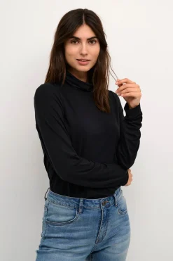 Culture Pitkähihaiset Paidat|Kaikki Paidat>Poolopusero, POPPY ROLNECK NOS