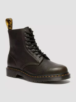 Dr. Martens Nilkkurit Ja Maiharit|Kaikki Kengät>miesten kengät, 1460 PASCAL 8 EYE BOOT Armeijanvihreä