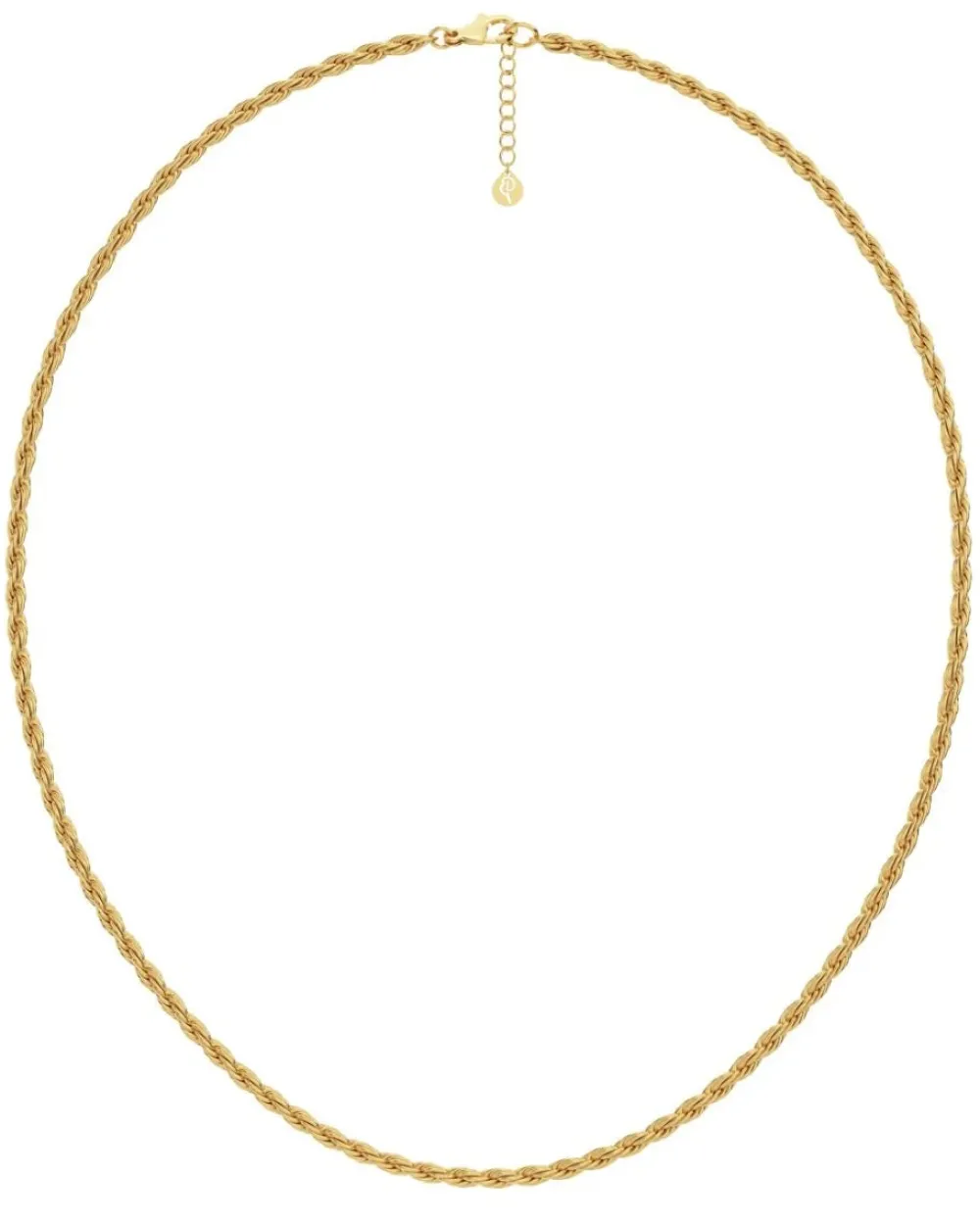 Edblad Korut|Kaikki Asusteet>kaulakoru Rope Chain Necklace Gold, Gold pleated