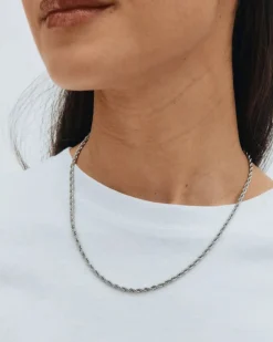 Edblad Korut|Kaikki Asusteet>kaulakoru Rope Chain Necklace Steel, Stainless steel