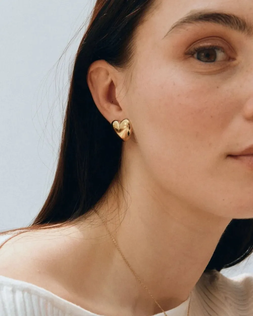 Edblad Korut|Kaikki Asusteet>korvakorut Barley Heary Studs L Gold,