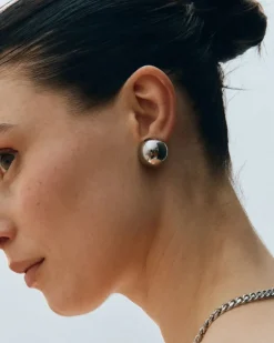 Edblad Korut|Kaikki Asusteet>korvakorut Bead Studs Steel, Stainless steel