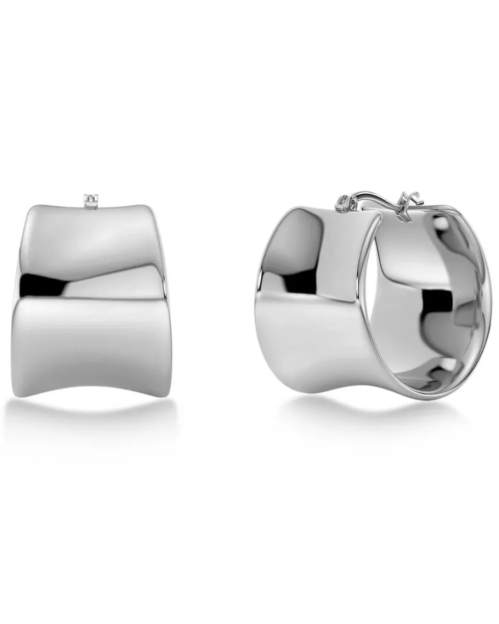 Edblad Korut|Kaikki Asusteet>korvakorut, CANE HOOPS L STEEL