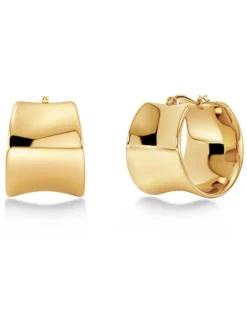 Edblad Korut|Kaikki Asusteet>korvakorut, CANE HOOPS L GOLD