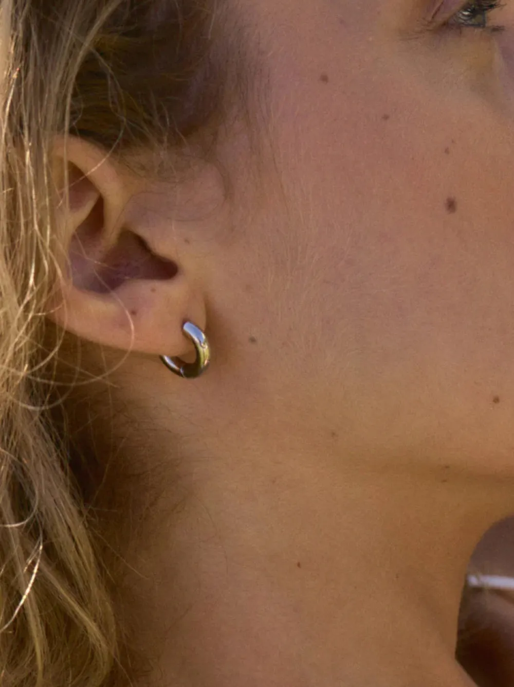 Edblad Korut|Kaikki Asusteet>korvakorut, CHUNKY HOOPS S STEEL 14mm