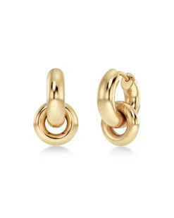 Edblad Korut|Kaikki Asusteet>korvakorut, CHUNKY ETERNAL EARRINGS GOLD