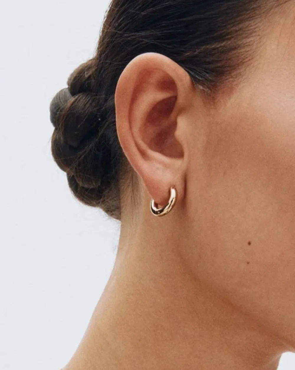 Edblad Korut|Kaikki Asusteet>korvakorut, CHUNKY HOOPS S GOLD 14mm