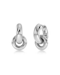 Edblad Korut|Kaikki Asusteet>korvakorut Chunky Eternal Earrings Steel, Stainless steel