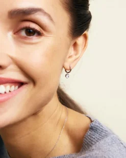 Edblad Korut|Kaikki Asusteet>korvakorut Crown Hoops Steel, Stainless steel