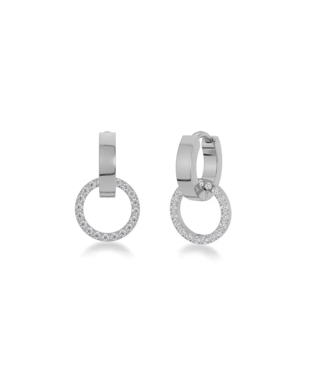 Edblad Korut|Kaikki Asusteet>korvakorut, ETERNAL ORBIT EARRINGS STEEL