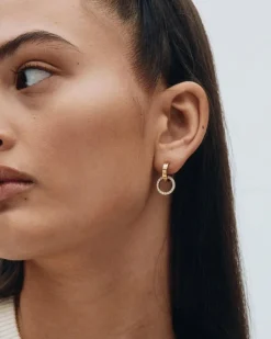 Edblad Korut|Kaikki Asusteet>korvakorut, ETERNAL ORBIT EARRINGS STEEL