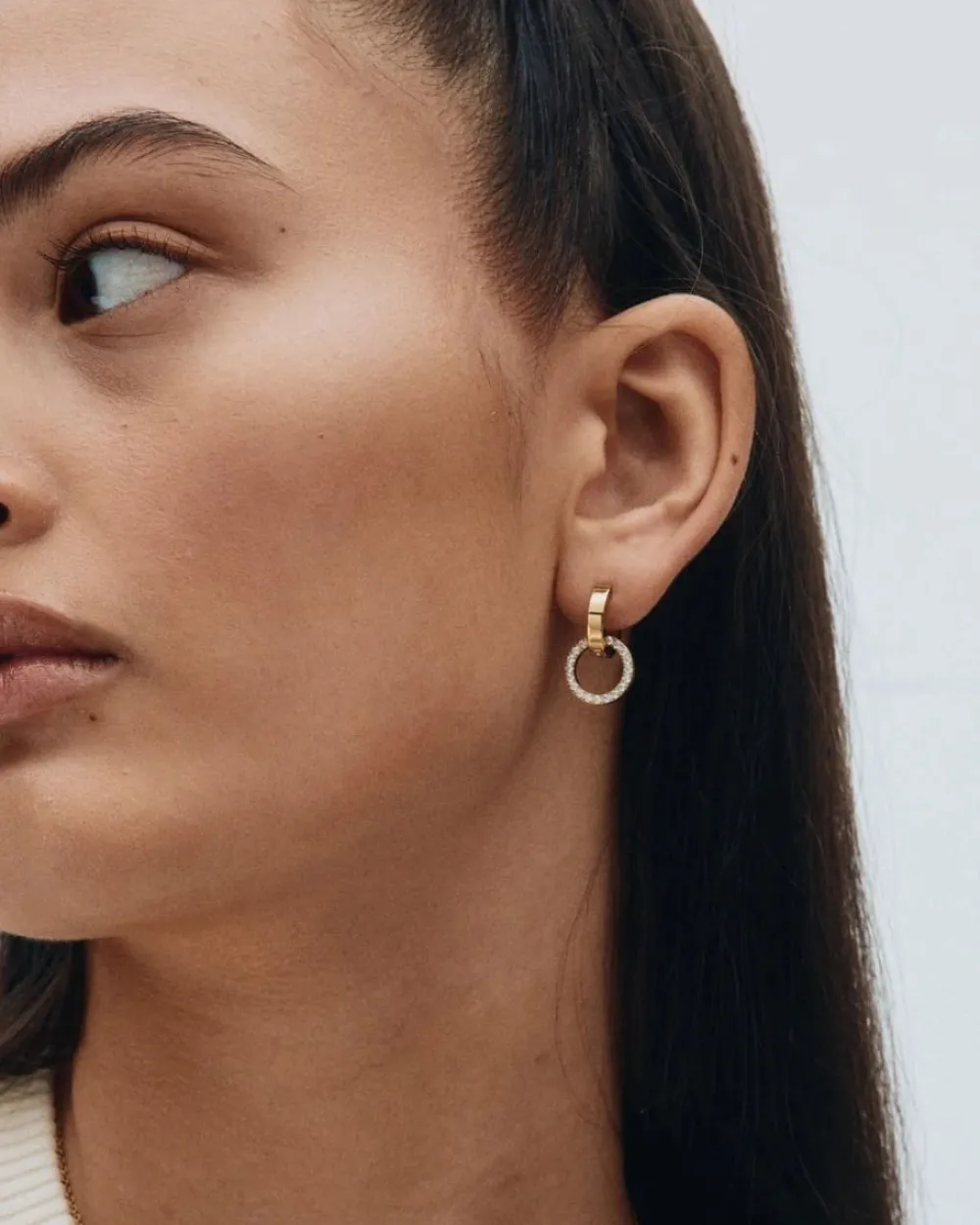 Edblad Korut|Kaikki Asusteet>korvakorut, ETERNAL ORBIT EARRINGS STEEL