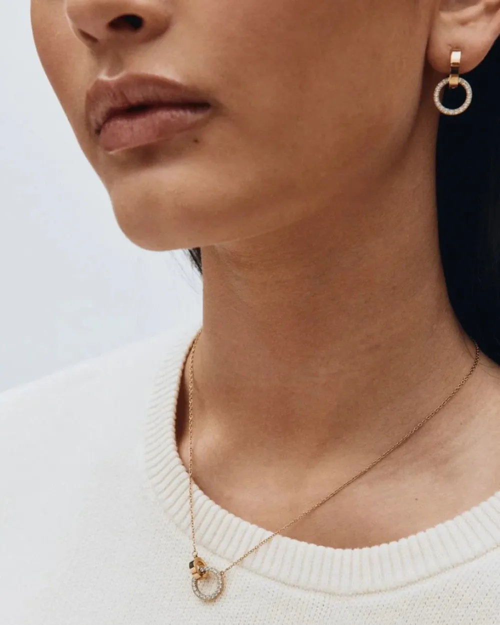 Edblad Korut|Kaikki Asusteet>korvakorut, ETERNAL ORBIT EARRINGS STEEL