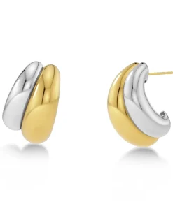 Edblad Korut|Kaikki Asusteet>korvakorut, FURO DUO CREOLES MIXED