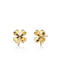 Edblad Korut|Kaikki Asusteet>korvakorut Lucky Studs Gold, Gold pleated
