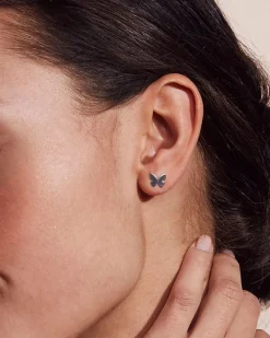 Edblad Korut|Kaikki Asusteet>korvakorut Papillon Studs Steel, Stainless steel