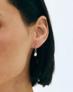 Edblad Korut|Kaikki Asusteet>korvakorut Perla Hoops Steel, Stainless steel