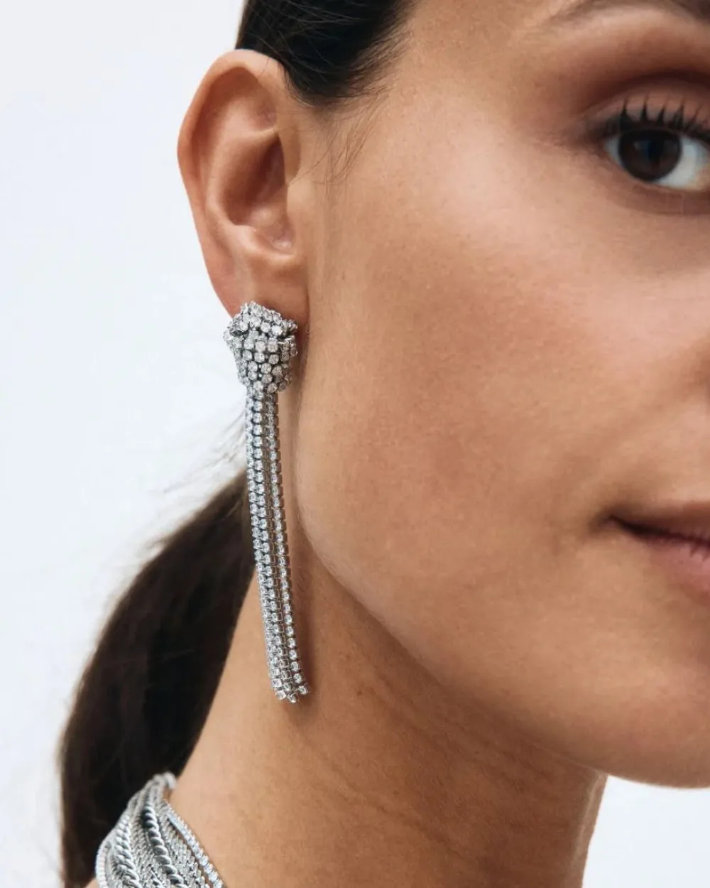 Edblad Korut|Kaikki Asusteet>korvakorut Revel Knot Earrings Steel, Stainless steel