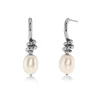 Edblad Korut|Kaikki Asusteet>korvakorut Swivel Earrings Pearl S, Stainless steel