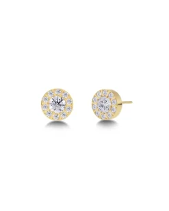 Edblad Korut|Kaikki Asusteet>korvakorut Thassos Studs Mini Gold, Gold pleated