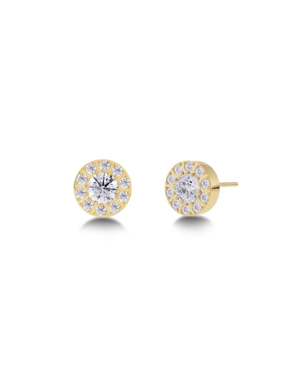 Edblad Korut|Kaikki Asusteet>korvakorut Thassos Studs Mini Gold, Gold pleated