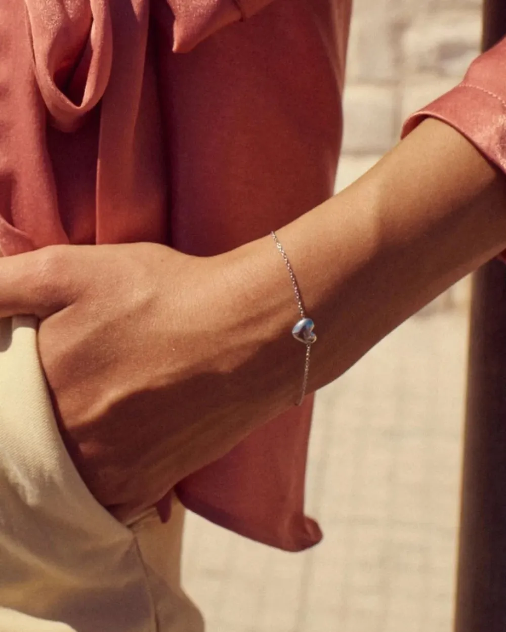 Edblad Korut|Kaikki Asusteet>rannekoru Barley Bracelet Steel, Stainless steel