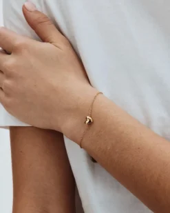 Edblad Korut|Kaikki Asusteet>rannekoru Barley Bracelet Gold, Gold pleated