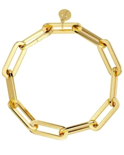 Edblad Korut|Kaikki Asusteet>rannekoru Ivy Maxi Bracelet Gold, Gold pleated