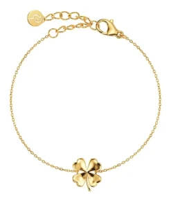 Edblad Korut|Kaikki Asusteet>rannekoru Lucky Bracelet Gold, Gold pleated