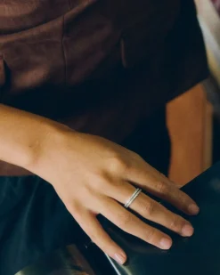 Edblad Korut>sormus Glow Ring Mini Steel, Stainless steel