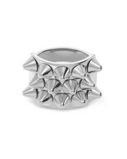 Edblad Korut>sormus Peak Ring Steel, Stainless steel