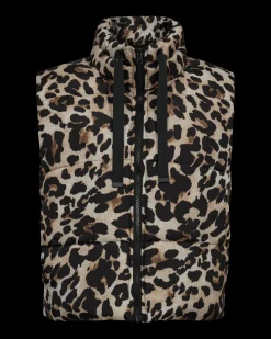 Freequent Talvitakit|Kevättakit>naisten liivi, JOYCO WAISTCOAT Ruskea Kuosi