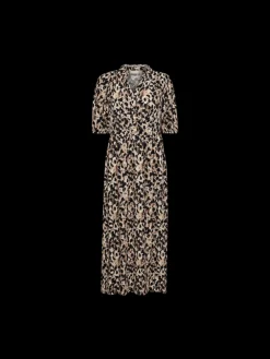 Freequent Mekot|Kaikki Mekot Ja Hameet>naisten mekko, ADNEY DRESS Beige Kuosi