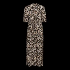 Freequent Mekot|Kaikki Mekot Ja Hameet>naisten mekko, ADNEY DRESS Beige Kuosi