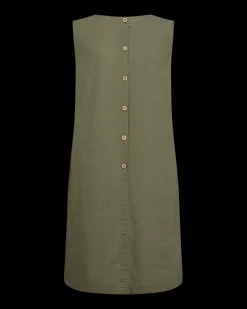 Freequent Mekot|Kaikki Mekot Ja Hameet>Naisten Mekko LAVARA U DRESS Armeijanvihreä